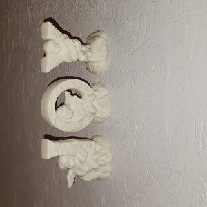 JOY letters with angel accents